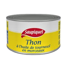 Thon en morceau à l'huile SAUPIQUET