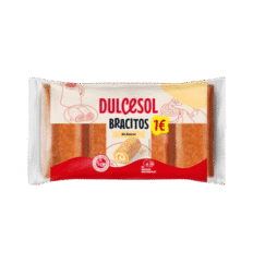 Dulcesol Bras au goût de crème fourré au sucre