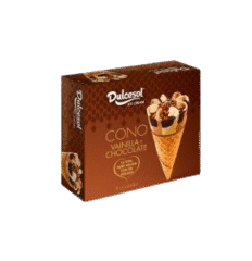 Dulcesol Cono vanille et chocolat