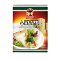 Wrap Tortillas à la farine de blé 370g (6x25 cm)