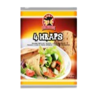 Wraps Tortillas à la farine de blé 250g (4x25cm)